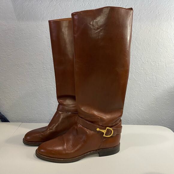 Nine West Leather Boots Size 7 - Picture 5 of 7